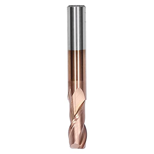 Sturdy Tungsten Steel End Mills, ‑ Cutting Performance, Super Chip Removal, for Machining Grooves in Nylon resins ABS (D8*D8*20 * 60L) von Bognajin