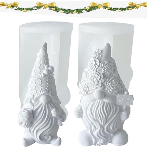 3D Silikonform Weihnachte Bogoro 2 Stück Silikonformen Gießformen Kerzenform Silikon 3D DIY Silicone Mould Für Handwerk Hausdekorationen,Kerzen,Aromasteinen 3D Silikonform Weihnachte Bogoro 2 Stück Silikonformen Gießformen Kerzenform Silikon 3D DIY Silicone Mould Für Handwerk Hausdekorationen,Kerzen,Aromasteinen von Bogoro