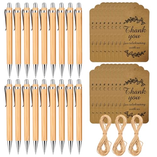 Bogoro Geschenke Kugelschreiber 18-teiliges Holz Kugelschreiber Stifte mit Kraftpapierkarte und Hanfschnur schwarzer Kugelschreiber für Kollegen für Kollegenschüler von lehrern Dankeschön Geschenke Bogoro Geschenke Kugelschreiber 18-teiliges Holz Kugelschreiber Stifte mit Kraftpapierkarte und Hanfschnur schwarzer Kugelschreiber für Kollegen für Kollegenschüler von lehrern Dankeschön Geschenke von Bogoro