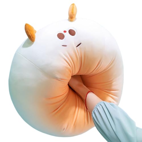 Bohany Niedliches Plüschkissen - Schlafkissen Kuscheltier,Mit Wechselbarem Gesicht Deko Für Sofa Und Wohnzimmer von Bohany