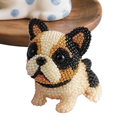 Bohany Perlenstickerei-Set - Dreidimensionales Perlenstickerei-Set mit einem Hundedesign | Nähkunst mit Fäden Bastelzubehör für Tierliebhaber Erwachsene und Jugendliche zur Herstellung von Schmuck Bohany Perlenstickerei-Set - Dreidimensionales Perlenstickerei-Set mit einem Hundedesign | Nähkunst mit Fäden Bastelzubehör für Tierliebhaber Erwachsene und Jugendliche zur Herstellung von Schmuck von Bohany