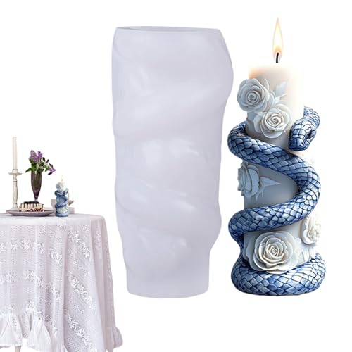 Schlange Körper Säule Silikonform,Kerzenherstellung Werkzeug,Schlange Kerzenformen Zum Gießen Heimdekorationen,Giessformen Silikon,Tiere Gießform Kerzenform Für Sojawachs Kerzen,Gips,Handwerk,Epoxidha Schlange Körper Säule Silikonform,Kerzenherstellung Werkzeug,Schlange Kerzenformen Zum Gießen Heimdekorationen,Giessformen Silikon,Tiere Gießform Kerzenform Für Sojawachs Kerzen,Gips,Handwerk,Epoxidha von Bohany