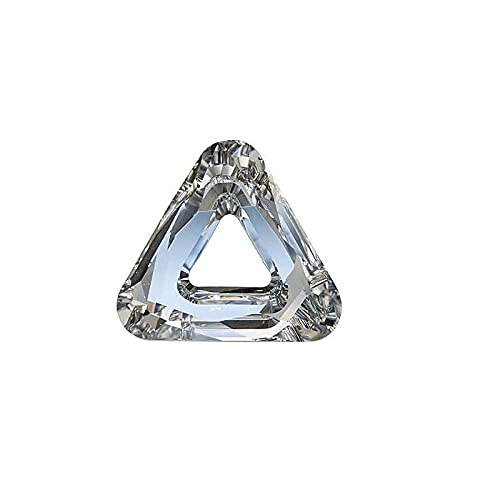 1 stk Swarovski element Crystal stone triangle 4737, 20 mm Crystal Cal Vsi (Swarovski Element Crystal Stone Triangle 4737 Kristall) von Bohemia Crystal Valley