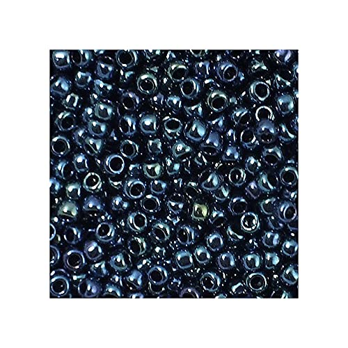10 g TOHO Round Seed Beads Rocailles, size 8/0, Metallic Cosmos, Vel 1 5 Mm 0 5 Mm (# 88), Japan, Glass von Bohemia Crystal Valley