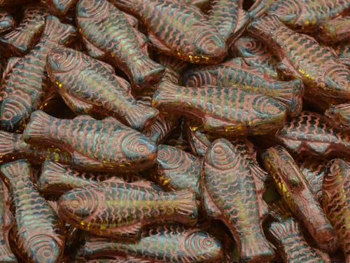 20 pcs Große Fischperlen 24 x 11 mm, Kristall 96818 00030-96818 20 pcs Große Fischperlen 24 x 11 mm, Kristall 96818 00030-96818 von Bohemia Crystal Valley