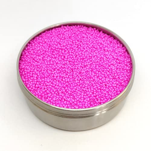 250 g PRECIOSA ORNELA rocailles seed beads round 10/0 (2.4 mm) Pink (16177) von Bohemia Crystal Valley