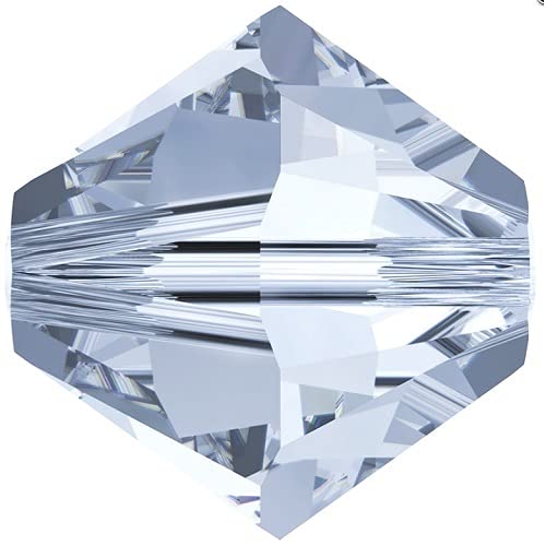 36 stk SWAROVSKI ELEMENTS XILION 5328 bicone beads, 3.8 x 4.2 mm Crystal Blue Shade (Swarovski-Elemente xilion 5328 Bicone-Perlen Blau) von Bohemia Crystal Valley