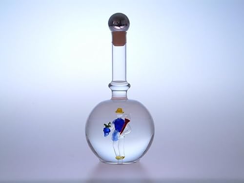 Empty Bottle MAGIC with a man, Glass, Czech Republic (0.5 litre) von Bohemia Crystal Valley