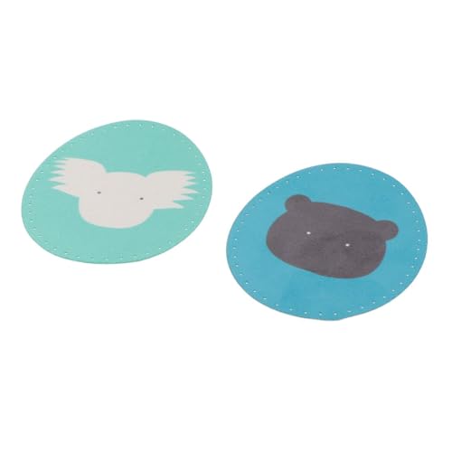 BOHIN Aufnäher mit Tiermotiven "Ourson & Koala" Coudires, 9,5 x 7,5 cm, 1 Paar BOHIN Aufnäher mit Tiermotiven "Ourson & Koala" Coudires, 9,5 x 7,5 cm, 1 Paar von Bohin