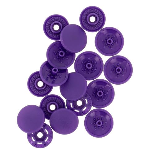 BOHIN France BO71763 Schnapp Befestigungselemente, Gemischt, Lila, 13 mm, 8 Count von Bohin