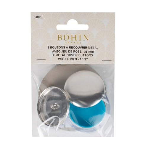 BOHIN France BO90006 Tasten Abdeckung, Silber, 38mm, 2 Count von Bohin