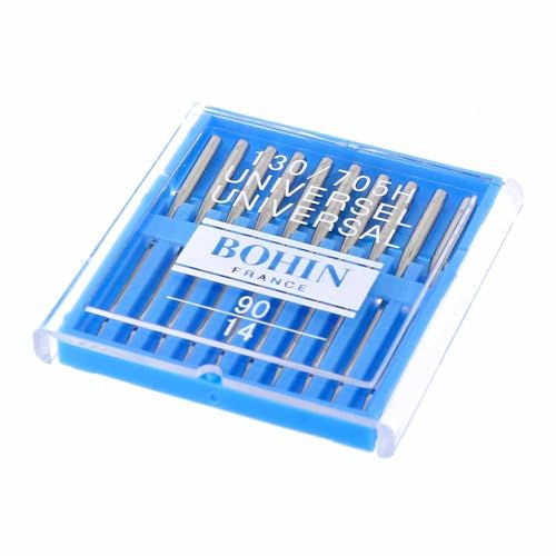 BOHIN France BO93048 Jersey Maschine Nadeln, Silber, (90-14), 10 Count von Bohin