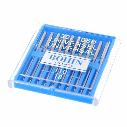 BOHIN France BO93050 Embroidery Maschine Nadeln, Silber, (110-18), 10 Count von Bohin