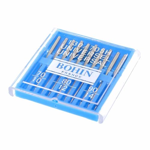 BOHIN France BO93099 Sortiment Maschine, Silber, 70-90 (10 Nadeln), Count von Bohin