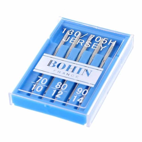 BOHIN France BO93201 Jersey Maschine Nadeln, Gemischt, Silber, 70-90, 5 Count BOHIN France BO93201 Jersey Maschine Nadeln, Gemischt, Silber, 70-90, 5 Count von Bohin