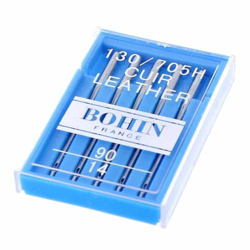 BOHIN France BO93204 Leather Maschine Nadeln, Gemischt, Silber, 90-14, 5 Count von Bohin