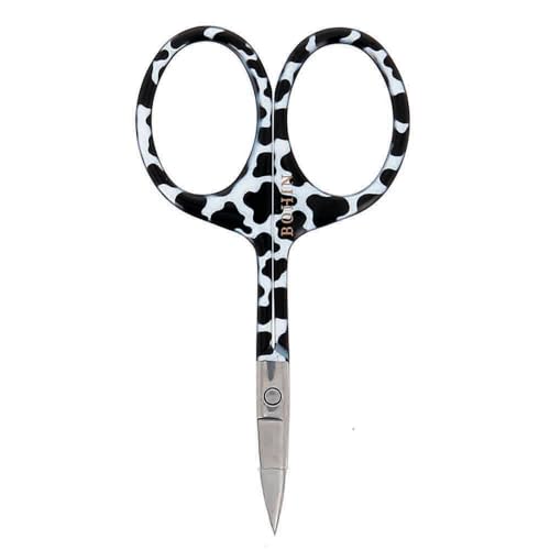 BOHIN France - BOHIN France Safari Sammlung Rostfrei Stahl (9cm) Kuh Drucken Schick Stickerei Schere - 1 Stück von Bohin