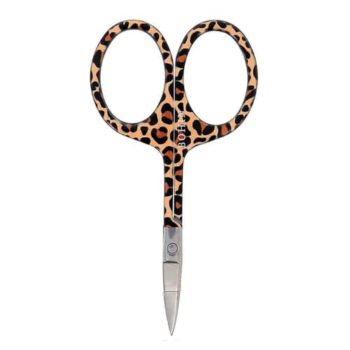 BOHIN France - BOHIN France Safari Sammlung Rostfrei Stahl (9cm) Leopard Drucken Schick Stickerei Schere - 1 Stück von Bohin