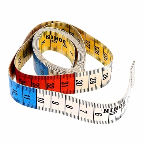 BOHIN France Maßband - Flexibles Klebeband für Näh- und Messprojekte, Mehrfarbig, 19mm x 150cm - 1 Stück BOHIN France Maßband - Flexibles Klebeband für Näh- und Messprojekte, Mehrfarbig, 19mm x 150cm - 1 Stück von Bohin