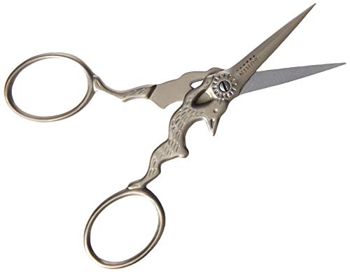 Bohin 98459 Stickerei. Schere Kaninchen – Matte, silberfarben, 8,9 cm, Edelstahl, 1, One size von Bohin