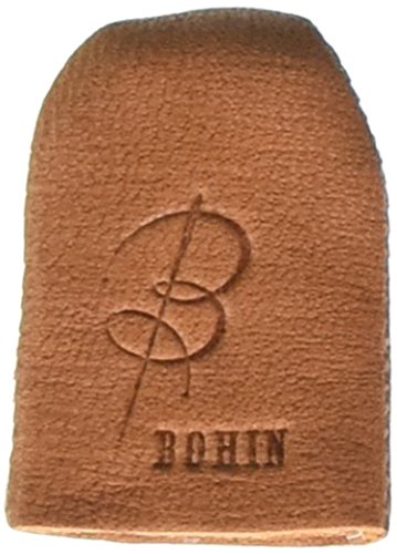 Bohin Leather Thimble Size Medium Fingerhut, Braun, Mittel von Bohin