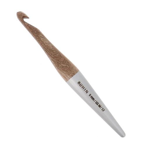 Bohin Crochet hook mango wood 9.00mm - 1pc Bohin Crochet hook mango wood 9.00mm - 1pc von Bohin