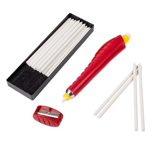 Bohin - Weiß Kreide Bleistift mit Nachfüllung - 1 Set von Bohin