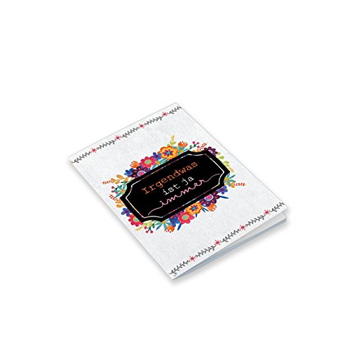 Sheepworld, Boho Chic - 44822 - Notizheft, Nr. 50, Irgendwas ist ja immer, A6, Blanko, 24 Blatt, geheftet Sheepworld, Boho Chic - 44822 - Notizheft, Nr. 50, Irgendwas ist ja immer, A6, Blanko, 24 Blatt, geheftet von Boho Chic