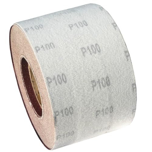 25m KLETT - Schleifpapier Rolle 115mm X 25m Korn P100 Schleifband Schleifrolle Rollenschleifpapier BOHRFUX 25m KLETT - Schleifpapier Rolle 115mm X 25m Korn P100 Schleifband Schleifrolle Rollenschleifpapier BOHRFUX von Bohrfux