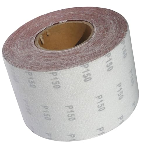 25m KLETT - Schleifpapier Rolle 115mm X 25m Korn P150 Schleifband Schleifrolle Rollenschleifpapier BOHRFUX 25m KLETT - Schleifpapier Rolle 115mm X 25m Korn P150 Schleifband Schleifrolle Rollenschleifpapier BOHRFUX von Bohrfux