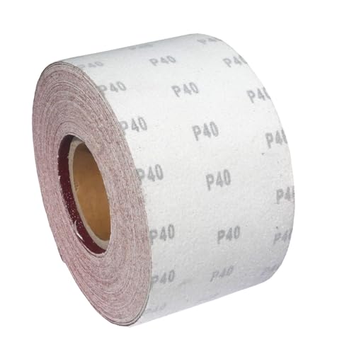 25m KLETT - Schleifpapier Rolle 115mm X 25m Korn P40 Schleifband Schleifrolle Rollenschleifpapier BOHRFUX 25m KLETT - Schleifpapier Rolle 115mm X 25m Korn P40 Schleifband Schleifrolle Rollenschleifpapier BOHRFUX von Bohrfux