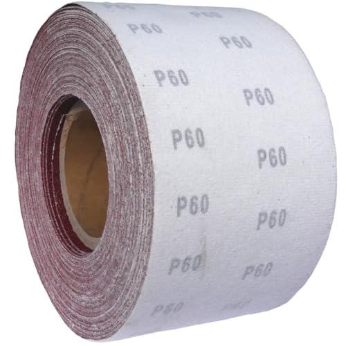 25m KLETT - Schleifpapier Rolle 93mm X 25m Korn P60 Schleifband Schleifrolle Rollenschleifpapier BOHRFUX 25m KLETT - Schleifpapier Rolle 93mm X 25m Korn P60 Schleifband Schleifrolle Rollenschleifpapier BOHRFUX von Bohrfux