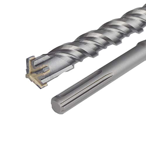 SDS MAX Bohrer Ø30mm x 1200mm Hammerbohrer Betonbohrer Steinbohrer Bohrhammer Quadro-X für Mauerwerk 4 Schneiden Hammer Drill Bit BOHRFUX SDS MAX Bohrer Ø30mm x 1200mm Hammerbohrer Betonbohrer Steinbohrer Bohrhammer Quadro-X für Mauerwerk 4 Schneiden Hammer Drill Bit BOHRFUX von Bohrfux