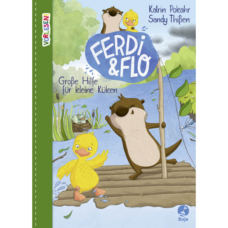 Große Hilfe Für Kleine Küken / Ferdi & Flo Bd.2 - Katrin Pokahr, Gebunden von Boje Verlag