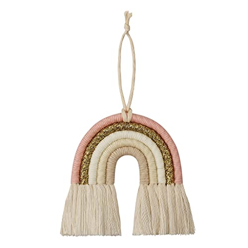 Boji Neutraler Regenbogen Wandbehang, Nordischer Gewebter Regenbogen Wandbehang, Makramee Regenbogen Boho Dekor Für Wand Zimmer Zuhause Kinderzimmer Babyzimmer Rosa Figured Tuch Boji Neutraler Regenbogen Wandbehang, Nordischer Gewebter Regenbogen Wandbehang, Makramee Regenbogen Boho Dekor Für Wand Zimmer Zuhause Kinderzimmer Babyzimmer Rosa Figured Tuch von Boji