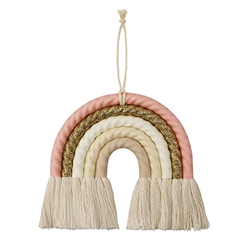 Boji Neutraler Regenbogen Wandbehang, Nordischer Gewebter Regenbogen Wandbehang, Makramee Regenbogen Boho Dekor Für Wand Zimmer Zuhause Kinderzimmer Babyzimmer Rosa Figured Tuch Boji Neutraler Regenbogen Wandbehang, Nordischer Gewebter Regenbogen Wandbehang, Makramee Regenbogen Boho Dekor Für Wand Zimmer Zuhause Kinderzimmer Babyzimmer Rosa Figured Tuch von Boji
