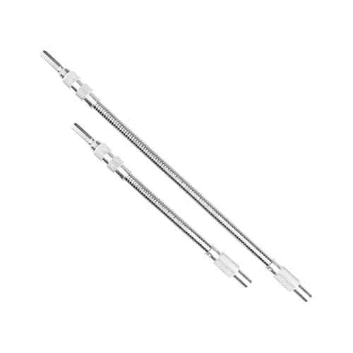 Bojueshaw Flexible Bohrerverlängerungen, 6,35 mm Schraubendreher-Bithalter für enge Räume, elektrische manuelle Bohrer (200 mm und 300 mm), 2 Stück von Bojueshaw