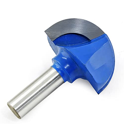 BokWin 1 Stück 1/2 Zoll Schaft Runde Nase Fräser-Bit, 5,1 cm Schneiddurchmesser, runder Fräser-Bit zum Rillen, Holzschneiden BokWin 1 Stück 1/2 Zoll Schaft Runde Nase Fräser-Bit, 5,1 cm Schneiddurchmesser, runder Fräser-Bit zum Rillen, Holzschneiden von BokWin