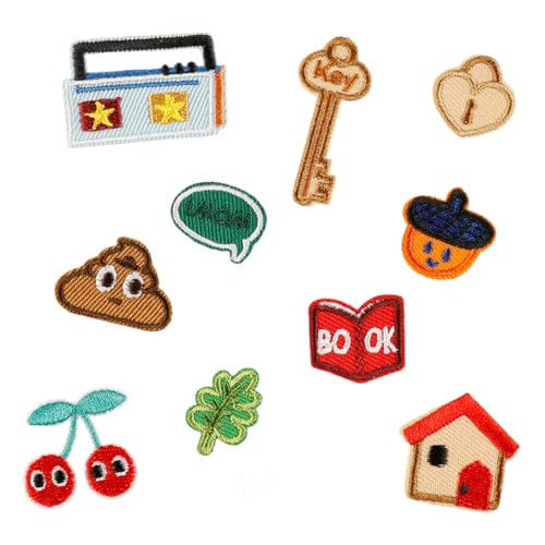 10 PCs House Iron Auf Patches Key Reparatur Patches Buch Auf Flecken Für Kleidung Jeans Rucksäcke Nähen 10 PCs House Iron Auf Patches Key Reparatur Patches Buch Auf Flecken Für Kleidung Jeans Rucksäcke Nähen von Bokcztml