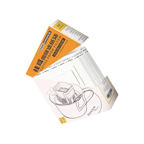 25/50pcs Einweg Filter Papiertüte Tragbares Hangohr Ohr Kaffee Fliter Bag Brauwerkzeug Kaffeezubehör Dauer 25/50pcs Einweg Filter Papiertüte Tragbares Hangohr Ohr Kaffee Fliter Bag Brauwerkzeug Kaffeezubehör Dauer von Bokcztml