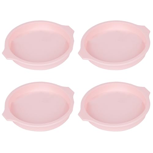 4pcs Tragbare Silikonkuchenformen Silikonscheibenformen Perfekt Für Regenbogen Kuchen Untersetzer Und Handgefertigte Seife von Bokcztml