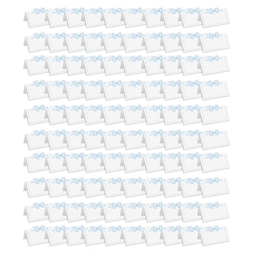 Bokcztml 100 Prozent Stilvolle Bowknot Zeltkarten Elegante Sitzplatzzuweisungskarte Für Geburtstagsfeier Und Formelle Esstisch Einstellung Bokcztml 100 Prozent Stilvolle Bowknot Zeltkarten Elegante Sitzplatzzuweisungskarte Für Geburtstagsfeier Und Formelle Esstisch Einstellung von Bokcztml