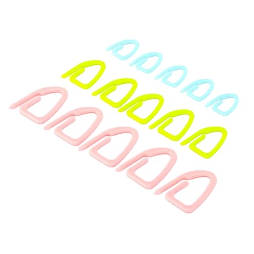 Bokcztml 15 PCs Stricknähungsmarkierungen Praktische Strickmarkierungen Häkelmarkierungen Weben des Counter Neddles Sicherheitsstifte von Bokcztml