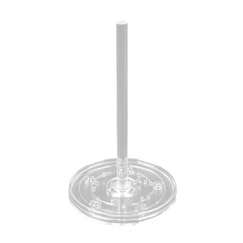 Bokcztml Drehgarn Spulenhalter Klares ABS Garn Und Gewindehalter Rotierender Garnhalter Garnspender Zum Stricken Bokcztml Drehgarn Spulenhalter Klares ABS Garn Und Gewindehalter Rotierender Garnhalter Garnspender Zum Stricken von Bokcztml
