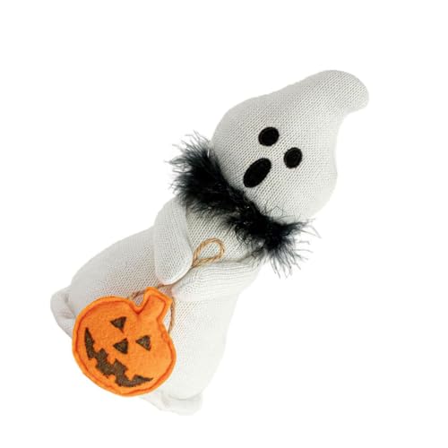 Bokcztml Halloween-Tischdekoration, Ghoster-Dekoration, weicher Stoff, sichere glatte Oberflächen, Urlaubszugang, lichtecht, Halloween-Deko-Zubehör von Bokcztml