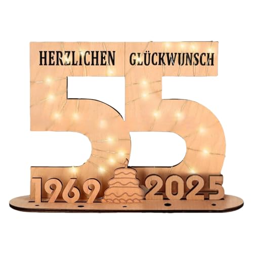 Bokcztml Holznummer Skulptur Mit LED Light Stand Zum Geburtstag Jubiläum Und Hochzeit Holz Plaques Gästebuchparty Dekore Bokcztml Holznummer Skulptur Mit LED Light Stand Zum Geburtstag Jubiläum Und Hochzeit Holz Plaques Gästebuchparty Dekore von Bokcztml