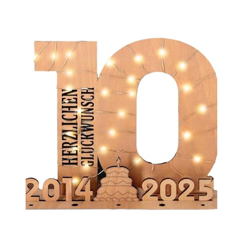 Bokcztml Holznummer Skulptur Mit LED Light Stand Zum Geburtstag Jubiläum Und Hochzeit Holz Plaques Gästebuchparty Dekore Bokcztml Holznummer Skulptur Mit LED Light Stand Zum Geburtstag Jubiläum Und Hochzeit Holz Plaques Gästebuchparty Dekore von Bokcztml