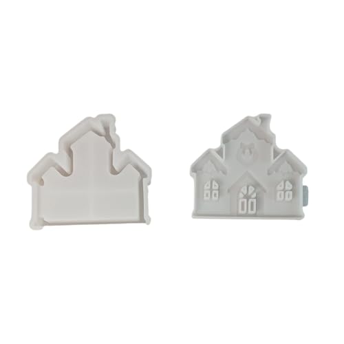 Bokcztml Lebensmittelechtes Silikon-Schneehaus-Set für Familienhandwerk und kreative Künstler, einfache Freigabe, Urlaubsdekoration von Bokcztml