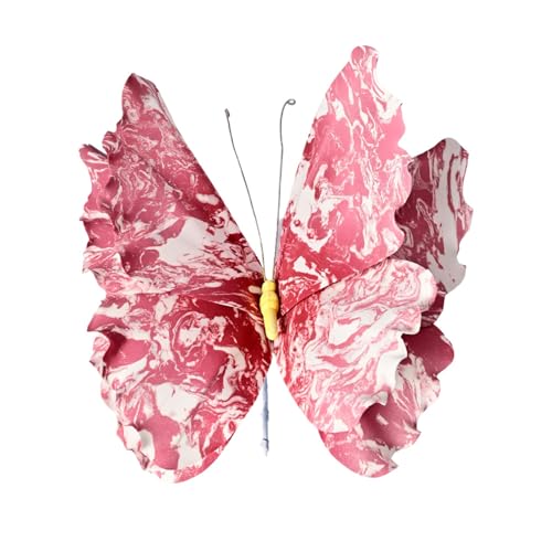 Bokcztml Realistische künstliche Schmetterlinge, Hochzeit, Party, Dekoration, Fotografie, Eigentum, Farbverlauf, Schmetterlinge, Wandkunst, Zubehör, künstlicher Schmetterling von Bokcztml