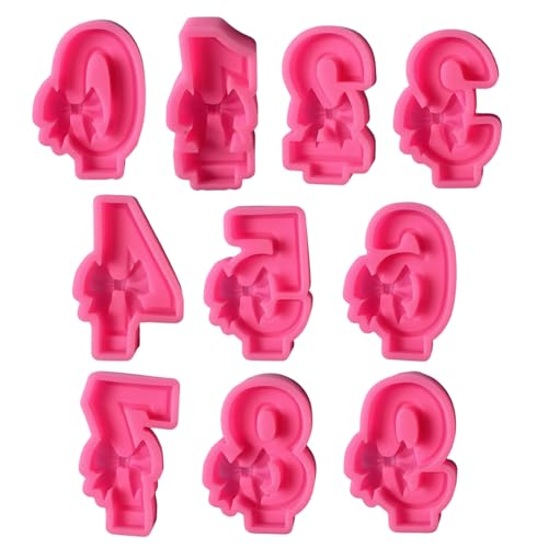 Bowknotnummer Silikonformen Für Epoxidharz Kerzenseife 3D Nummer Kuchenformen Fondantform Schokoladenform Backwerkzeug Bowknotnummer Silikonformen Für Epoxidharz Kerzenseife 3D Nummer Kuchenformen Fondantform Schokoladenform Backwerkzeug von Bokcztml